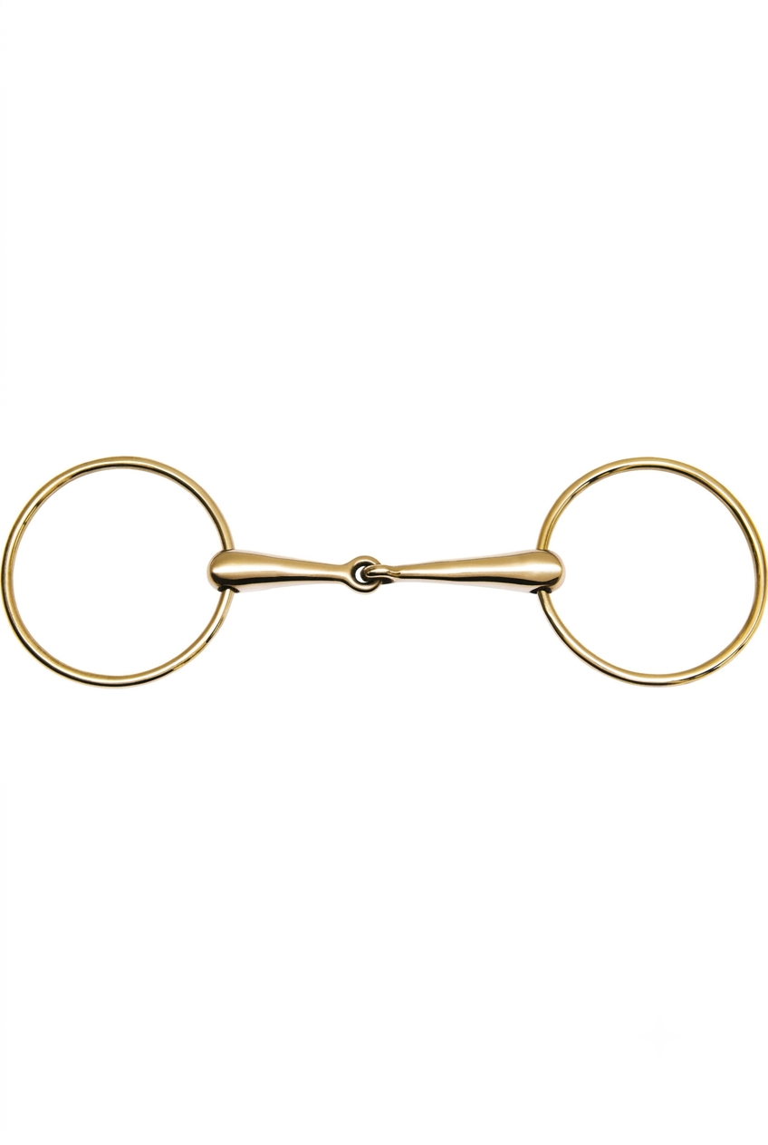 Mors 2 grands anneaux FEELING - Maillechort