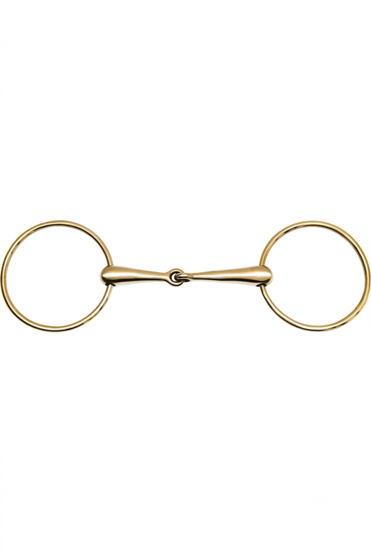 Mors 2 grands anneaux FEELING - Maillechort