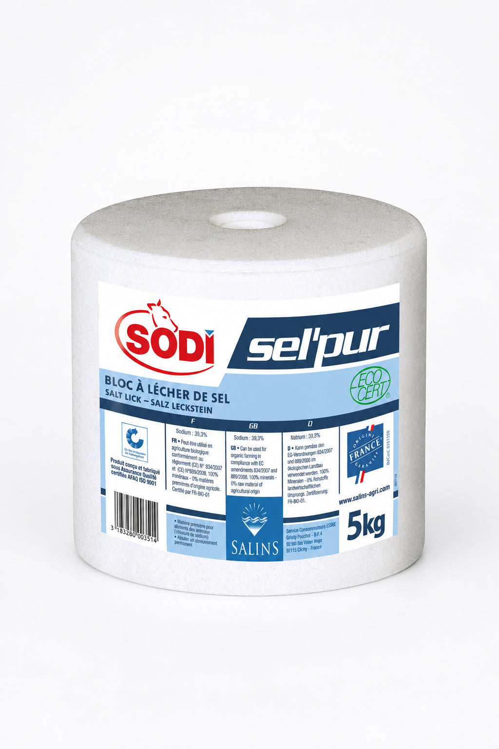 Bloc de sel'pur SODI